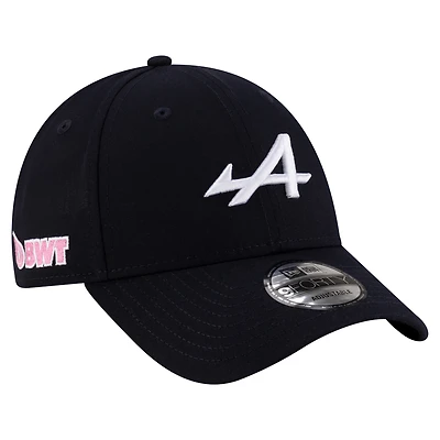 Casquette ajustable New Era Alpine Repreve 9FORTY bleu marine pour homme