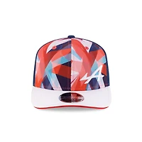 Men's New Era White Alpine 2025 Silverstone Race Special 9SEVENTY Stretch-Snap Hat