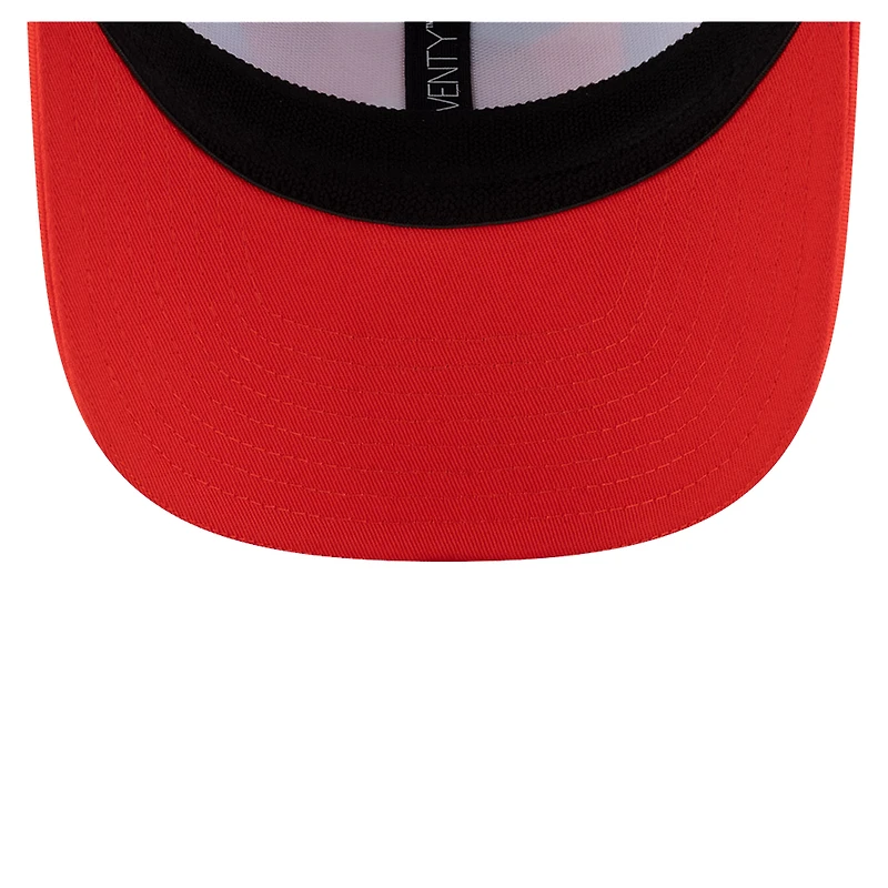 Men's New Era White Alpine 2025 Silverstone Race Special 9SEVENTY Stretch-Snap Hat