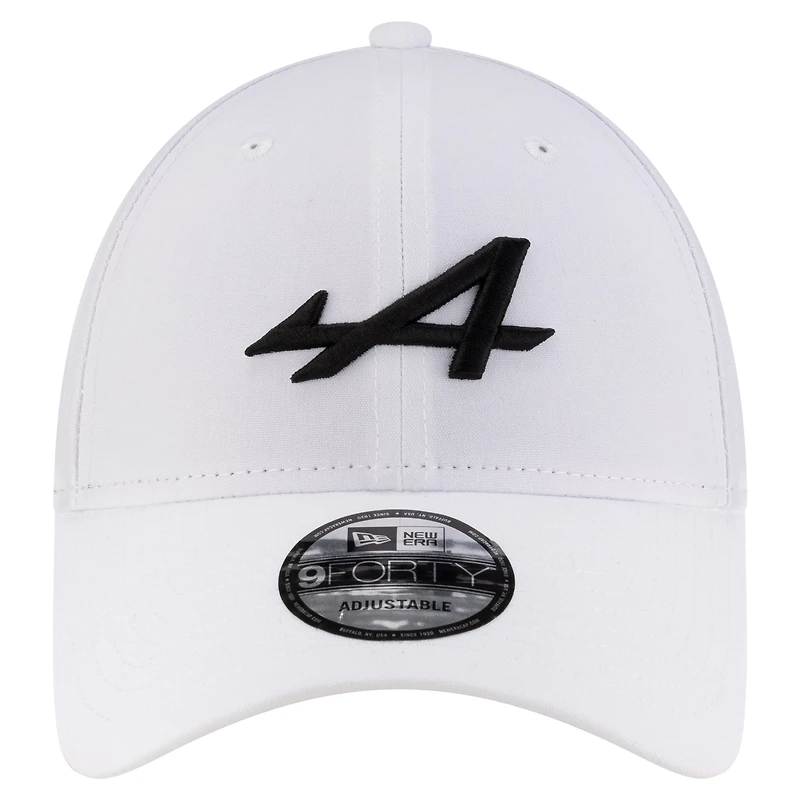 Men's New Era White Alpine Essential 9FORTY Adjustable Hat