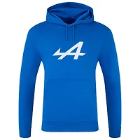 Sweat à capuche unisexe bleu Alpine Core