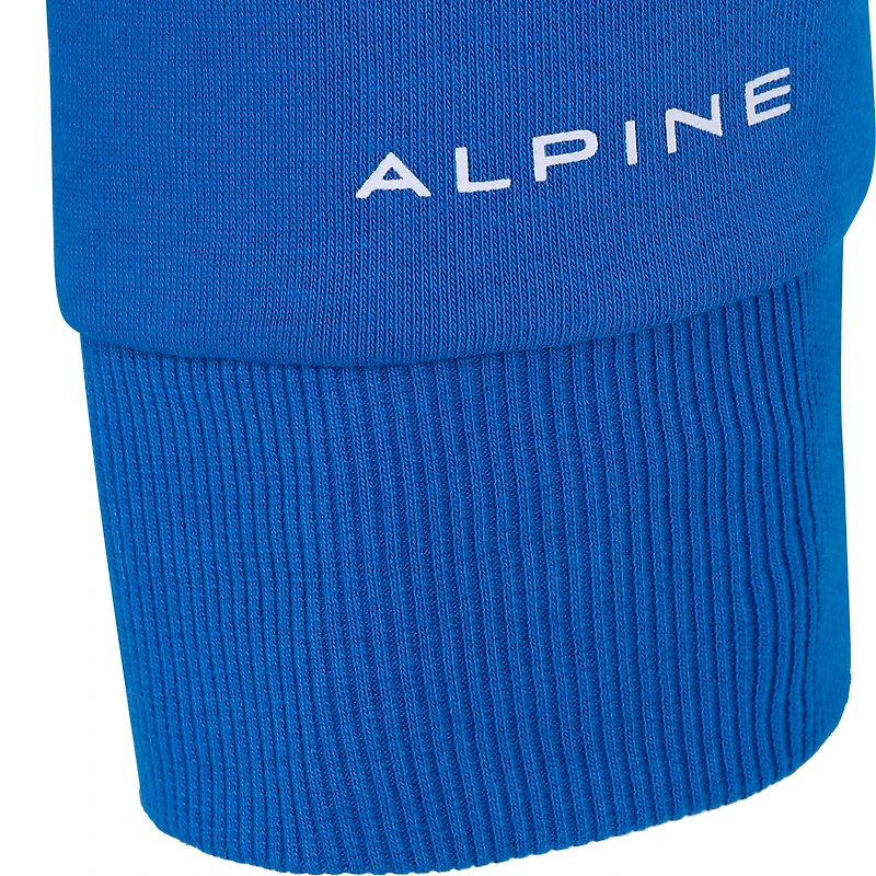 Sweat à capuche unisexe bleu Alpine Core