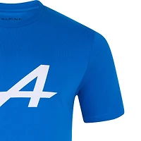 T-shirt unisexe bleu Alpine Core Regular
