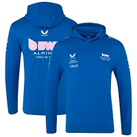 Sweat à capuche unisexe Castore Blue Alpine 2025 Team Wear