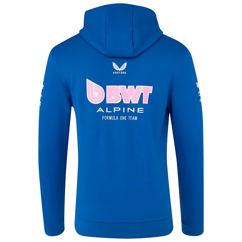 Sweat à capuche unisexe Castore Blue Alpine 2025 Team Wear