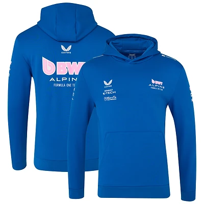 Sweat à capuche unisexe Castore Blue Alpine 2025 Team Wear