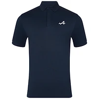 Polo unisexe bleu marine Alpine Core