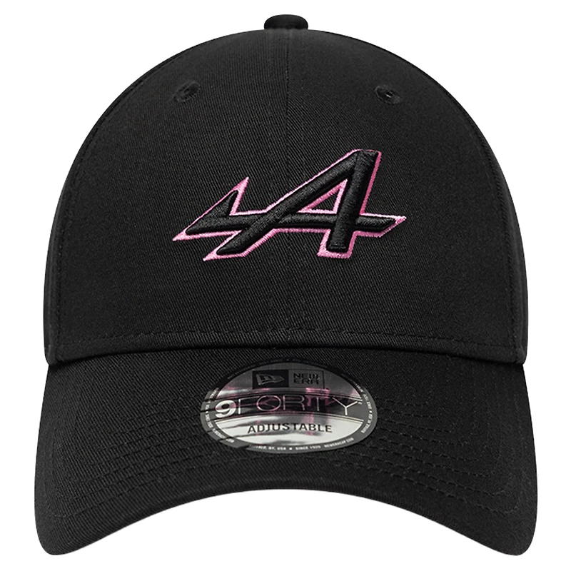 Unisex New Era Black Alpine Essential 9FORTY Adjustable Hat