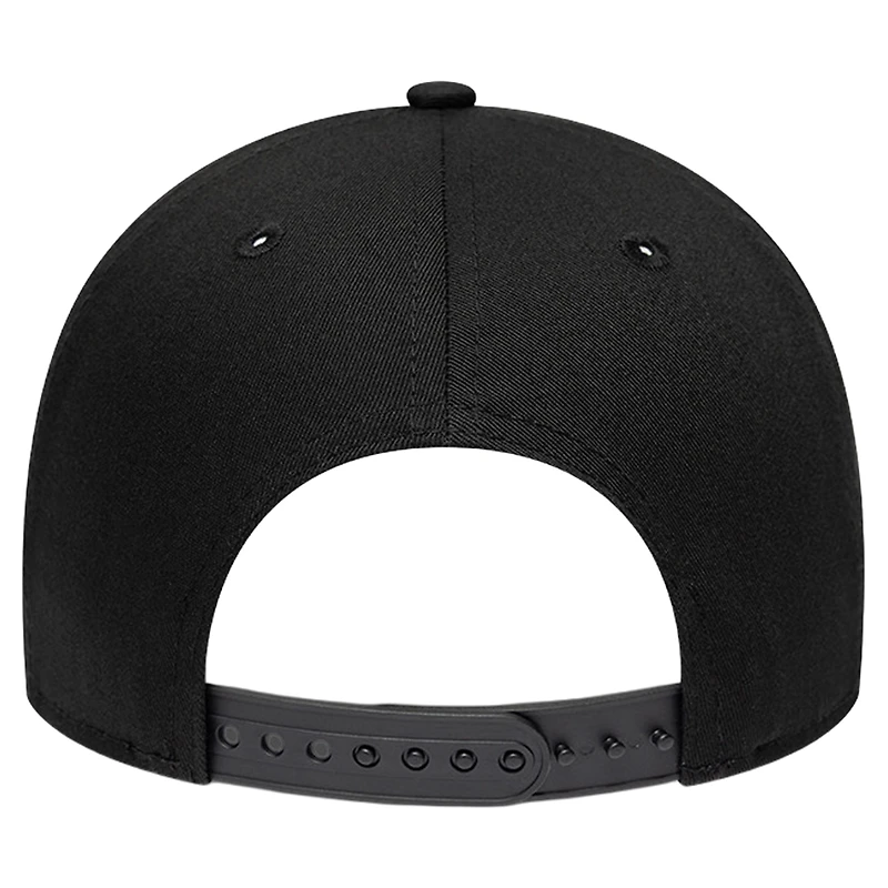 Casquette unisexe New Era Alpine Essential 9FORTY noire ajustable