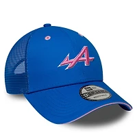 Unisex New Era  Blue Alpine Summer League 9FORTY Trucker Adjustable Hat