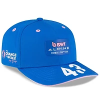 Casquette unisexe New Era Franco Colapinto bleue Alpine 9SEVENTY ajustable