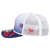 Unisex New Era Franco Colapinto White/Blue Alpine Silverstone 9SEVENTY Trucker Adjustable Hat
