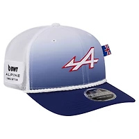 Unisex New Era  White/Blue Alpine Silverstone 9SEVENTY Trucker Adjustable Hat