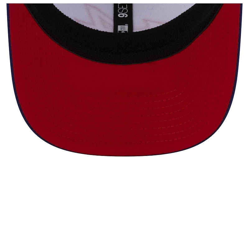 Unisex New Era White/Blue Alpine Silverstone 9SEVENTY Trucker Adjustable Hat