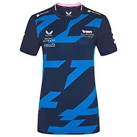Women's Castore Jack Doohan Navy Alpine 2025 Team Wear Driver T-Shirt