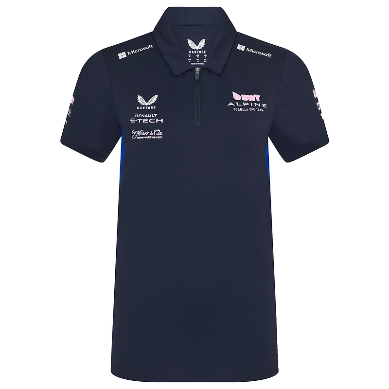 Polo Castore Navy Alpine 2025 pour femmes