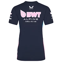 Women's Castore Navy Alpine 2025 Team Wear Set Up T-Shirt
