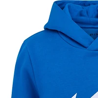Sweat à capuche bleu Alpine Core pour jeunes