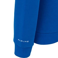 Sweat à capuche bleu alpin pour jeunes