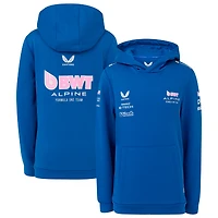 Sweat à capuche pour jeunes Castore Blue Alpine 2025 Team Wear