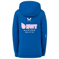 Sweat à capuche pour jeunes Castore Blue Alpine 2025 Team Wear