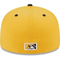 Casquette ajustée 59FIFTY Altoona Curve Theme Nights Pizzas New Era blanche pour homme