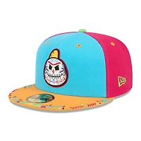 Casquette ajustée New Era Altoona Curve 2026 Copa De La Diversion 59FIFTY pour homme, bleue et orange