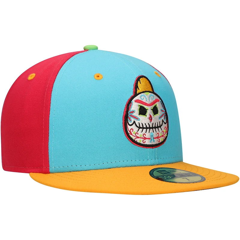 Men's New Era Blue Peces Dorados de Altoona Copa la Diversión 59FIFTY Fitted Hat