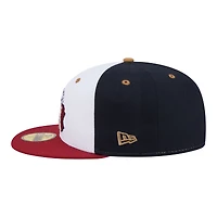 Men's New Era  White/Navy Altoona Curve Minor League Theme Nights 59FIFTY Fitted Hat