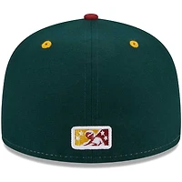 Men's New Era Black Altoona Curve Theme Nights Allegheny Yinzers  59FIFTY Fitted Hat