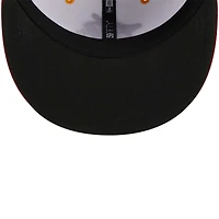 Men's New Era White Altoona Curve Theme Nights Pizzas  59FIFTY Fitted Hat