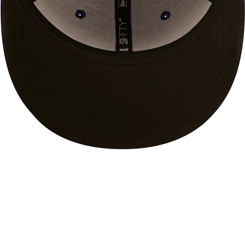 Men's New Era Royal Amarillo Sod Poodles Authentic Collection 59FIFTY Fitted Hat