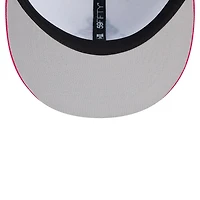 Casquette ajustée New Era 59FIFTY pour homme, blanche et rose Amarillo Sod Poodles 2026 Copa De La Diversion