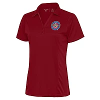 Women's Antigua Cardinal Amarillo Sod Poodles Tribute Polo