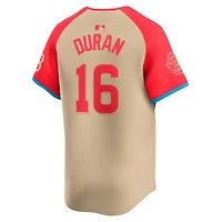 Men's Nike Jarren Duran Cream American League 2024 MLB All-Star Game Limited Player Jersey