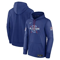 Men's Nike Royal American League Authentic Collection 2026 MLB All-Star Game USA 250 Therma-FIT Hoodie