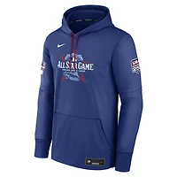 Sweat à capuche Nike Royal American League Authentic Collection 2026 MLB All-Star Game USA 250 pour homme