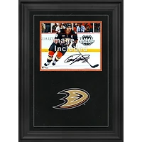 Cadre photo horizontal de luxe 8'' x 10'' Anaheim Ducks avec logo de l'équipe