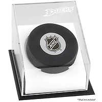 Anaheim Ducks Puck Deluxe Logo Display Case