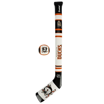 Franklin Sports Anaheim Ducks Soft Sport Hockey Set