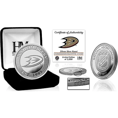 Highland Mint Anaheim Ducks Silver Mint - Pièce