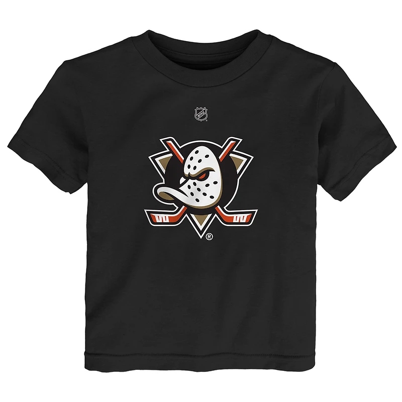 Infant Outerstuff Black Anaheim Ducks Primary Logo T-Shirt