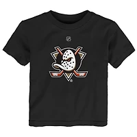 Infant Outerstuff Black Anaheim Ducks Primary Logo T-Shirt
