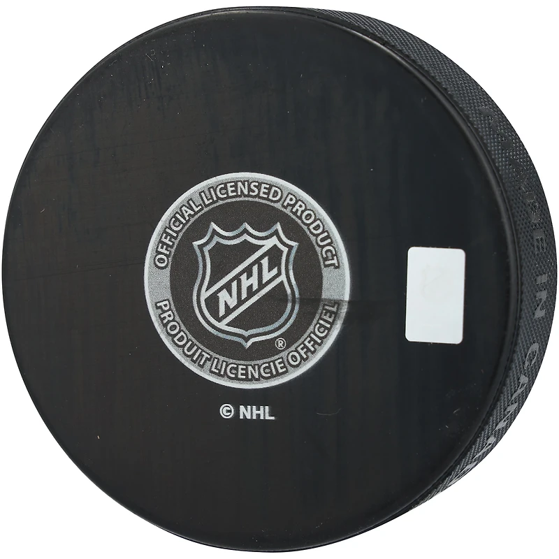 Leo Carlsson Anaheim Ducks Autographed Hockey Puck 