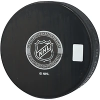 Leo Carlsson Anaheim Ducks Autographed Hockey Puck 
