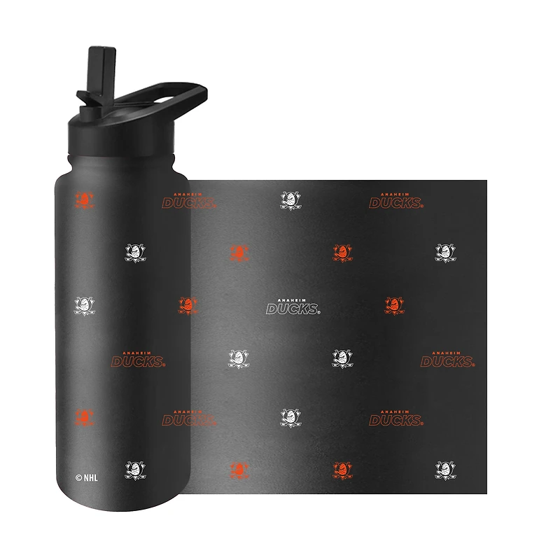 Logo Brands Anaheim Ducks 34oz. Steep and Repeat Quencher Bottle