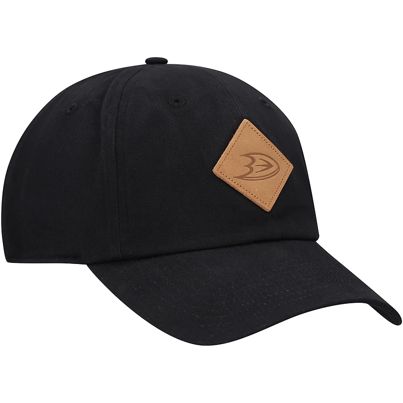 Casquette ajustable Fanatics noire Anaheim Ducks Signature pour homme