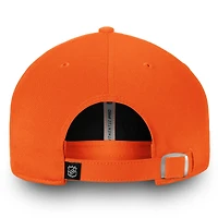 Men's Fanatics  Orange Anaheim Ducks Authentic Pro Rinkside Fundamental Adjustable Hat