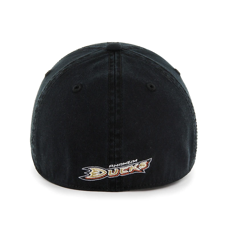 Casquette '47 Black Anaheim Ducks Classic Franchise Flex pour hommes