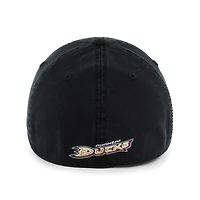 Casquette '47 Black Anaheim Ducks Classic Franchise Flex pour hommes